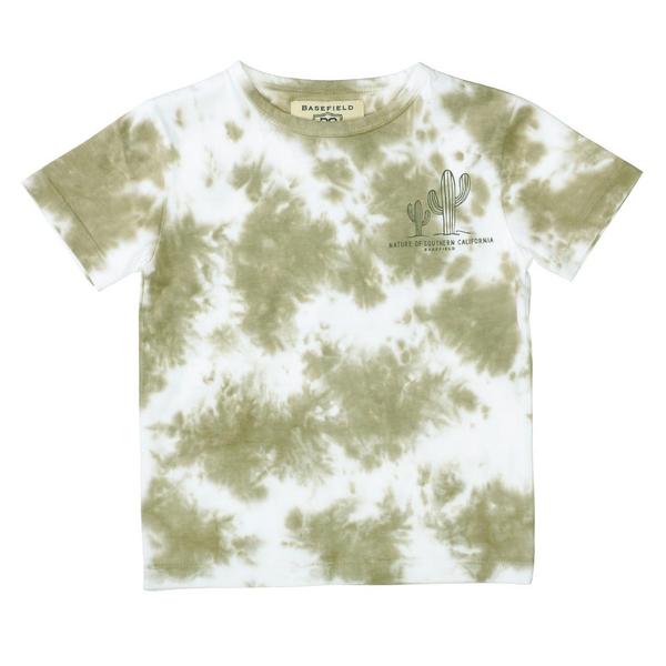 Kn.-Batik T-Shirt - 507/KHAKI BATIK