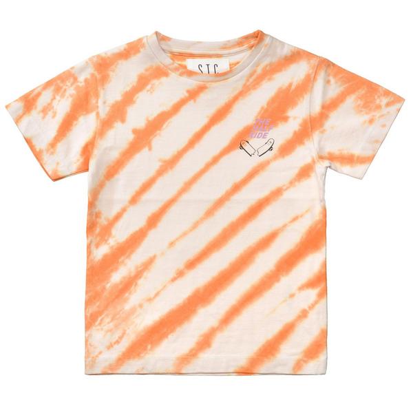 Kn.-Batik-T-Shirt - 424/BRIGHT ORANGE BATIK