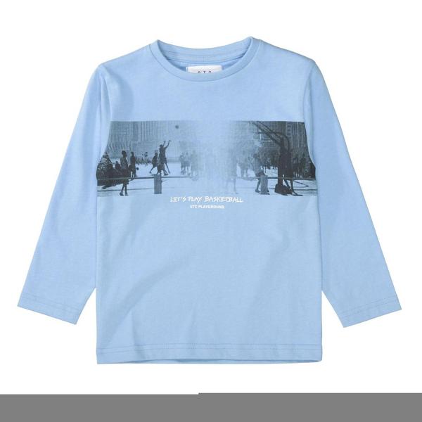 Kn.-Shirt - 617/BRIGHT BLUE