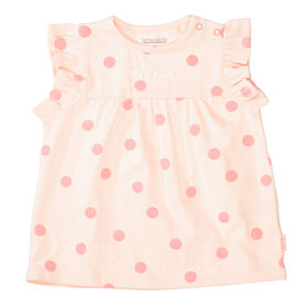 T-Shirt mit Allover-Punkte-Print