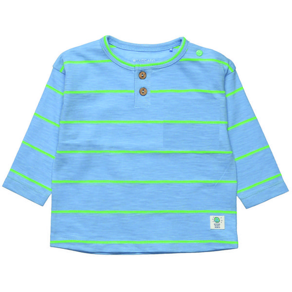 Kn.-T-Shirt - 616/LIGHT BLUE STR.