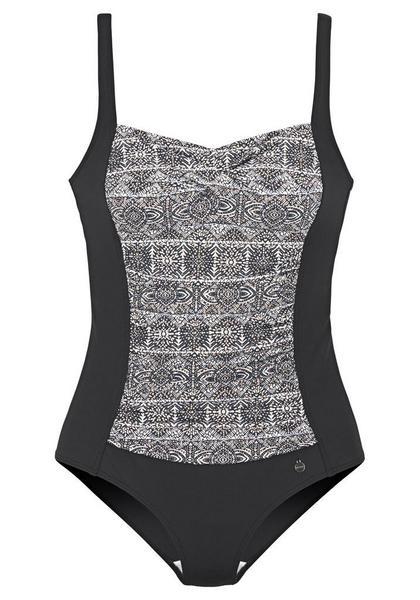 Badeanzug E - 863/black print