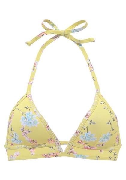 Triangel-Top C/D - 4732/yellow print