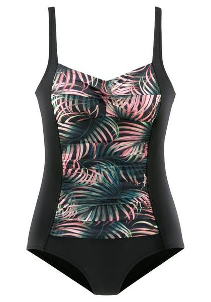 Badeanzug E - 863/black print