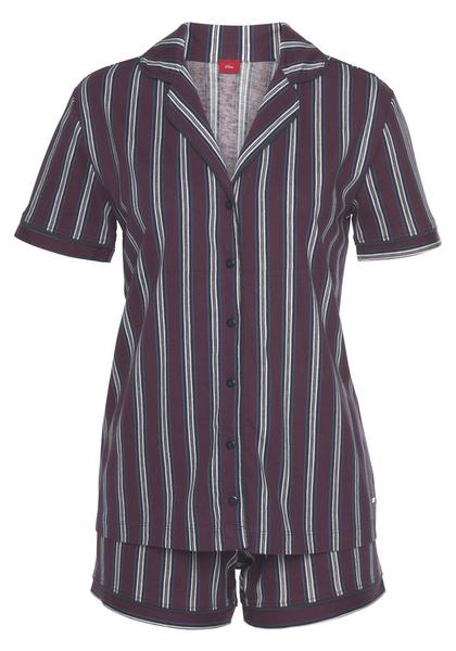 s.O classic shorty - 9546/bordeaux str