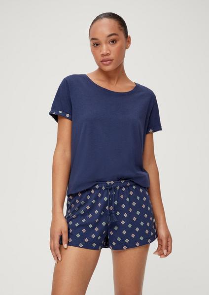 s.O. pastell Shorts - 27074/dk blue tie