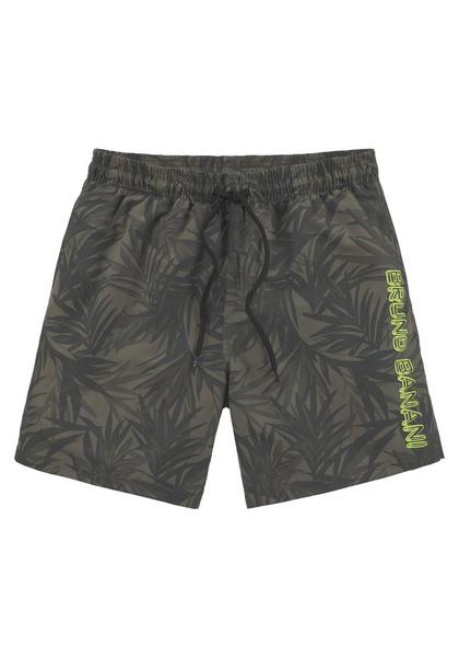 Bade-Shorts - 13342/olive-print