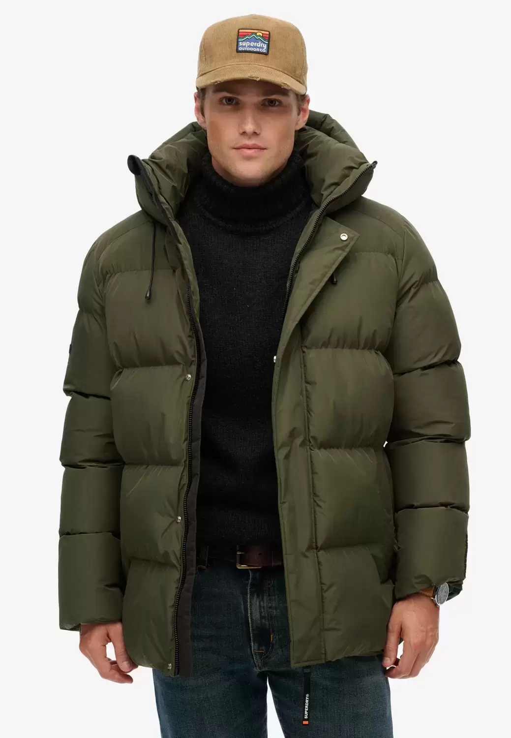 Trucker-Kappe aus Cord mit Grafik