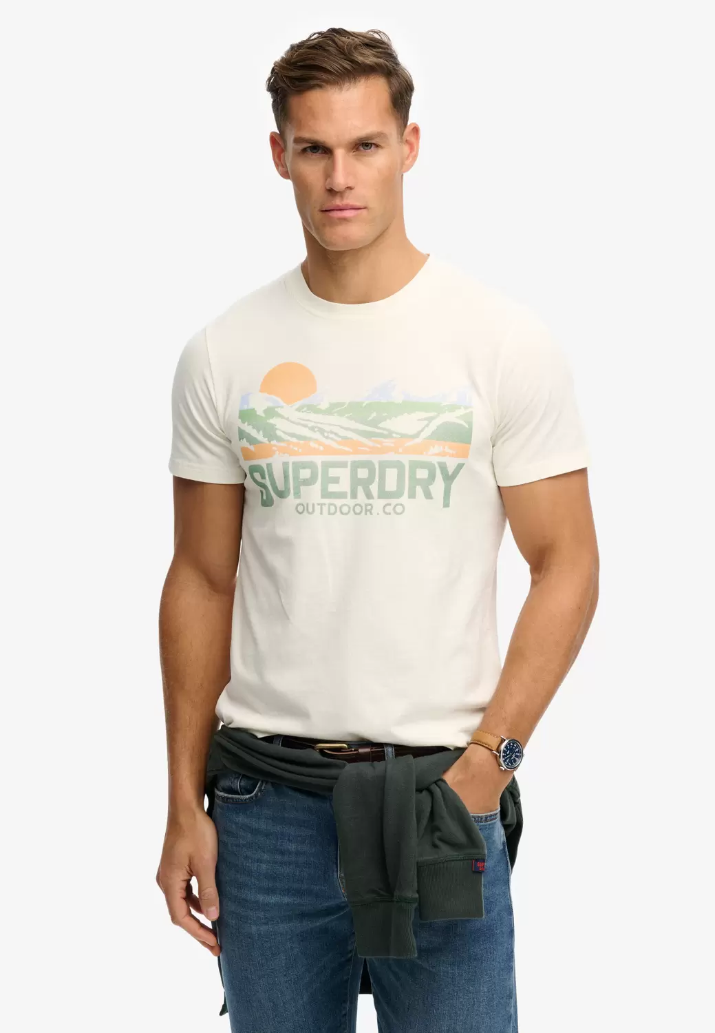 Outdoors Mountain T-Shirt in lockerer Passform