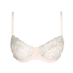 JANE Boudoir Cream halb unterlegter Balconette-BH