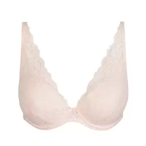 CYRILE crystal pink Unterlegter BH tiefdekoll.