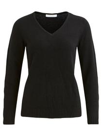 VIRIL V-NECK L/S  KNIT TOP - NOOS