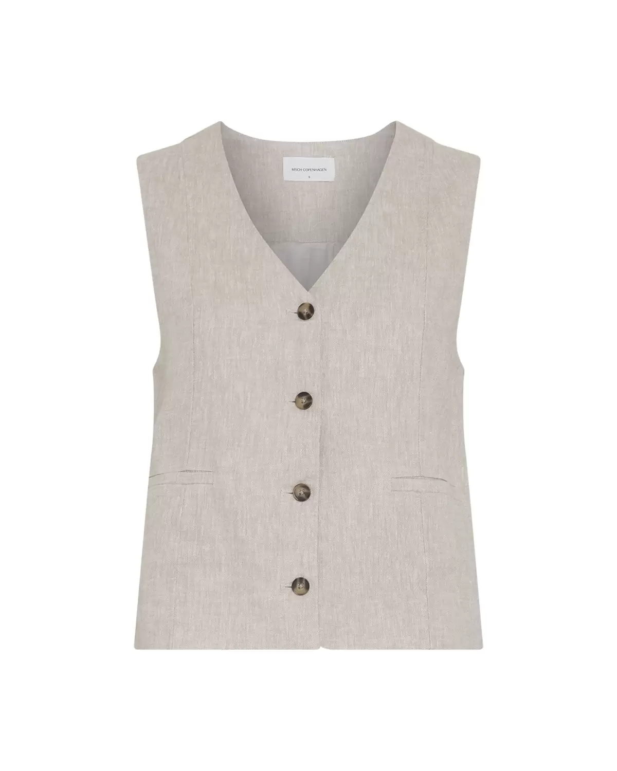 MSCHViana Ginia V Neck Waistcoat