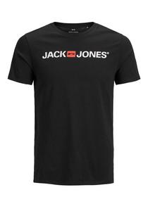 JJECORP LOGO TEE SS CREW NECK NOOS, Black/SLIM FIT