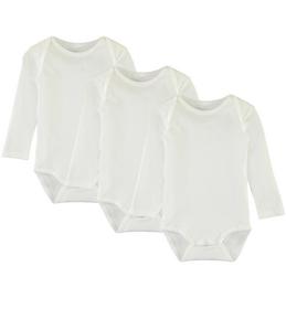 NBNBODY 3P LS SOLID WHITE NOOS