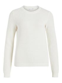 VIDALO O-NECK L/S KNIT TOP/SU - NOOS