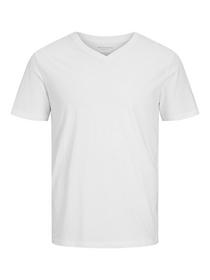JJEORGANIC BASIC TEE SS V-NECK NOOS