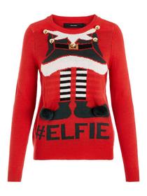 VMELFIE GIRL LS BLOUSE NVL PI