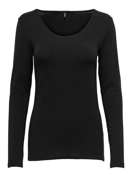ONLLIVE LOVE LIFE L/S ONECK TOP NOOS JRS