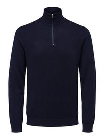 SLHBERG LS HALF ZIP NOOS