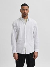 SLHSLIMNEW-LINEN SHIRT LS NOOS