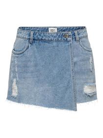 ONLTEXAS REG DNM SKORT BJ NOOS - 177934/Light Blue