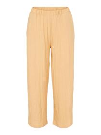 PCLARA HW CROPPED WIDE PANTS