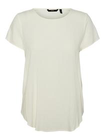 VMBECCA PLAIN SS TOP WVN NOOS