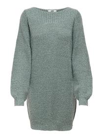 JDYWHITNEY MEGAN L/S BOAT DRESS KNT NOOS