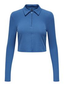 ONLNELLA HALF ZIP POLO TOP JRS