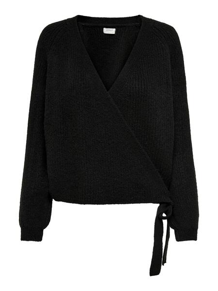 ONLMIA L/S WRAP CARDIGAN KNT NOOS