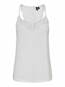 VMANA S/L LACE TOP GA NOOS CURVE - 175598/Snow Whi