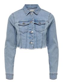 ONLWONDER LS CROPPED DNM JACKET GUA NOOS