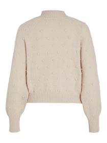 VITULI O-NECK L/S KNIT TOP/SU/PB/1