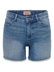ONLBLUSH MID SK RAW SHORTS NOOS