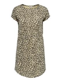 Damen Kleid CARAPRIL SS KNEE DRESS STRIPE JRS NOOS