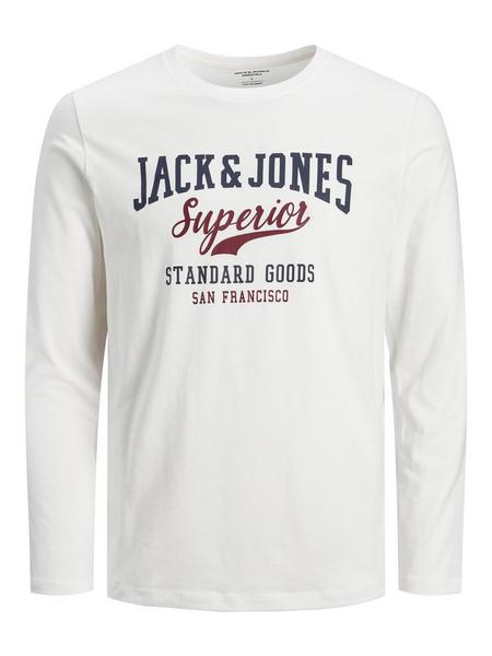 JJELOGO TEE LS O-NECK 2COL AW22 NOOS JNR