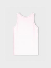 NMFTANK TOP 2P BARELY PINK HEART NOOS