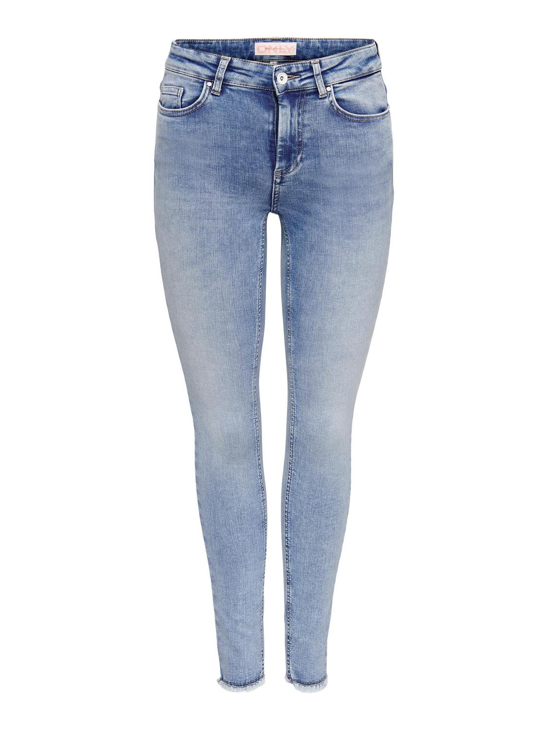 ONLBLUSH MID SK ANK RW DNM REA694 N female