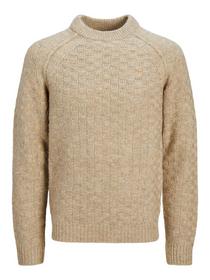 JPRBLASOREN STRUCTURE KNIT MOCK NECK