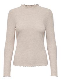 ONLEMMA L/S HIGH NECK TOP NOOS JRS