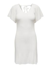 ONLLEELO S/S V-NECK DRESS KNT NOOS