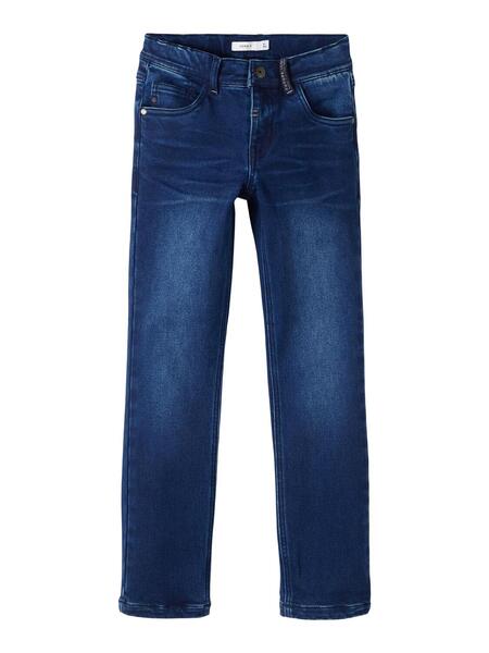 NKMRYAN DNMBATIMIAN FLEECE PANT - 180693/Dark Blue