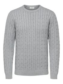 SLHRYAN STRUCTURE CREW NECK