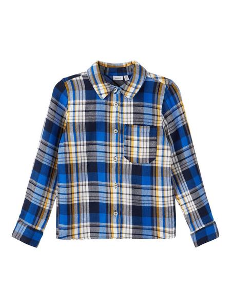 NKMNOOR LS SHIRT - 284036/Nouvean Navy