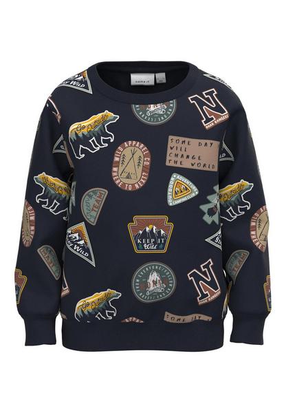 NMMOSKAN SWEAT BRU BOX - 216654/Dark Sapphire