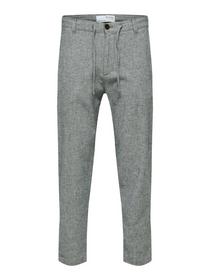SLH172-SLIMTAPE BRODY LINEN PANT NOOS