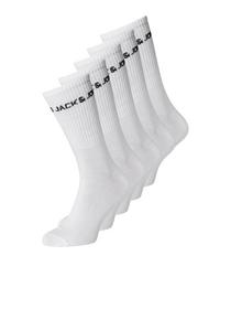 JACBASIC LOGO TENNISSOCK 5 PACK NOOS JNR