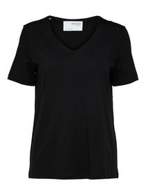SLFESSENTIAL SS V-NECK TEE NOOS