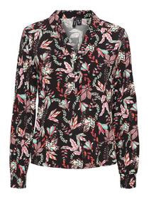 VMLANA L/S V-NECK TOP WVN BTQ